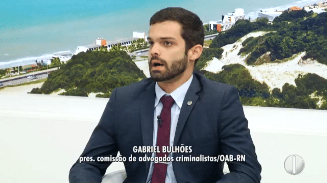 Entrevista ao BOM DIA RN sobre a utilização da Lei Anti Terrorismo na crise de segurança pública