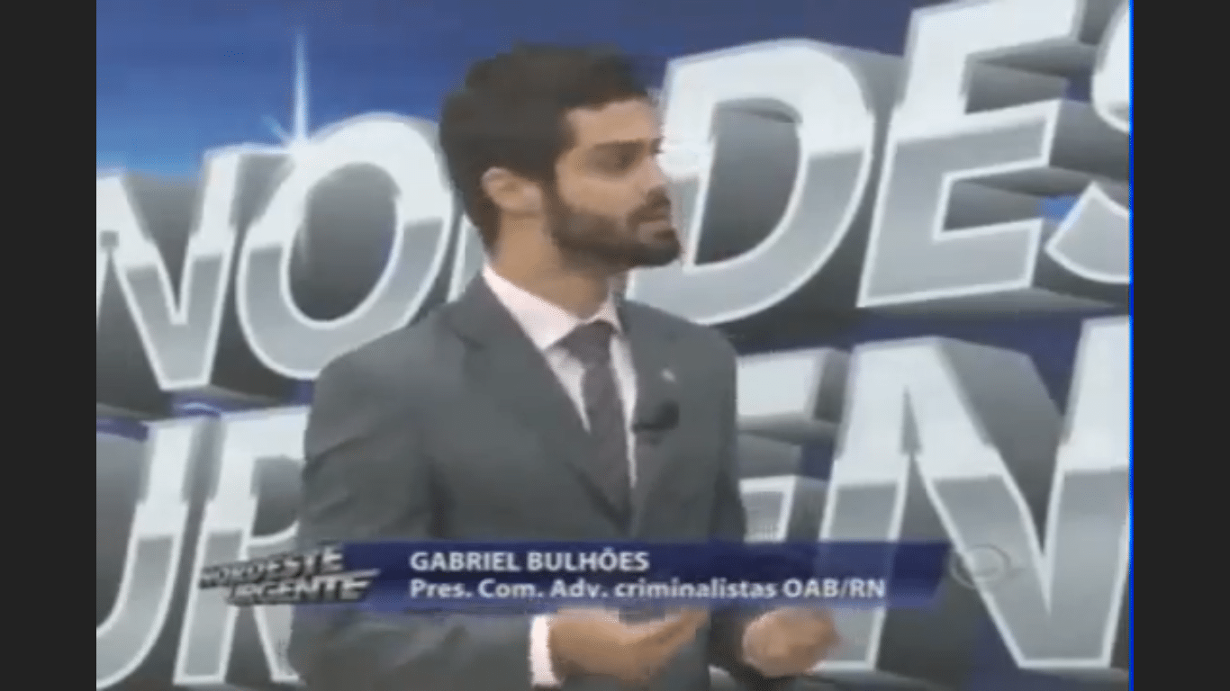 Entrevista no Nordeste Urgente sobre o papel do advogado criminalista