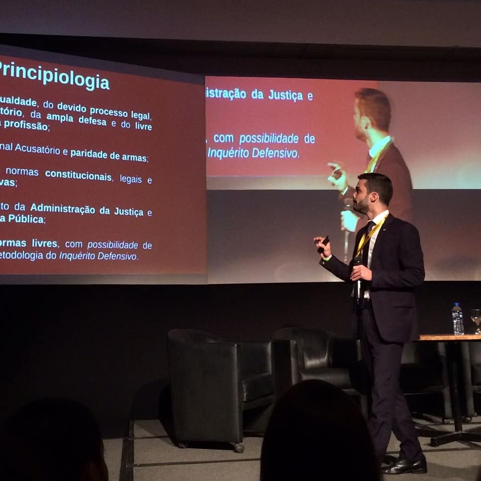 Professor Gabriel Bulhões profere Palestra no III Congresso Brasileiro de Direito Penal