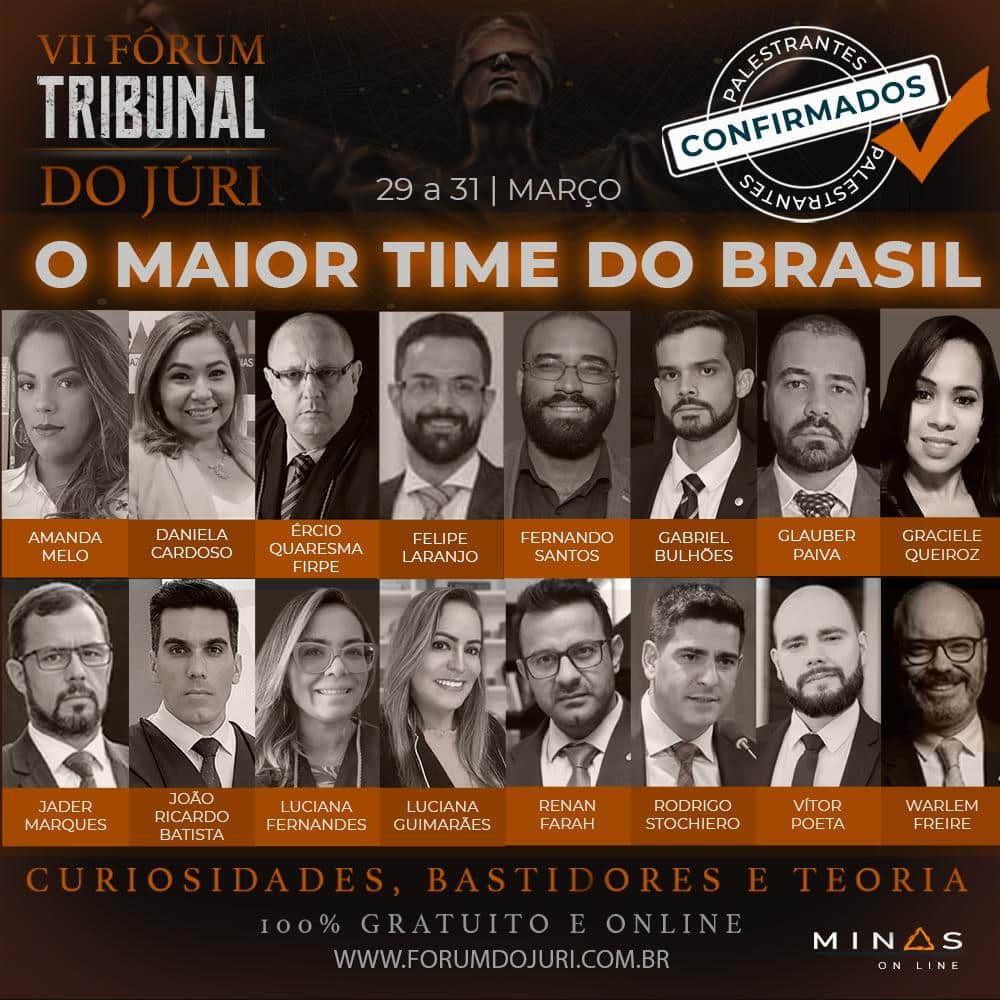 Gabriel Bulhões participa de VII FÓRUM TRIBUNAL DO JÚRI