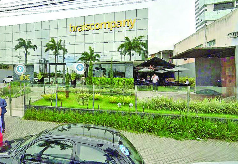 No site, companhia Braiscompany (PB) diz ser uma empresa que atua no segmento de gestão de criptoativos com cartela de clientes no Brasil e no exterior - Foto: Reprodução